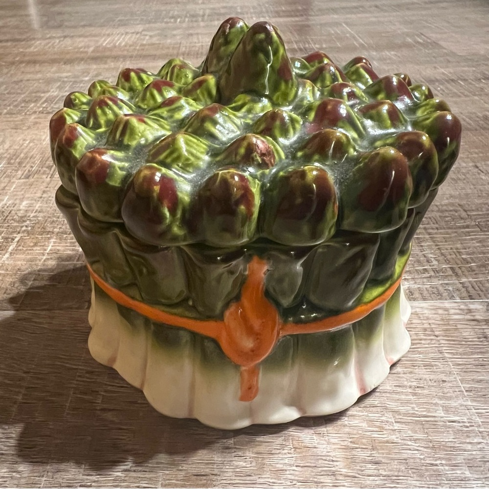 Mancer Made In Italy Asparagus Soup Decanter, No ladle/spoon, Rare Ceramic